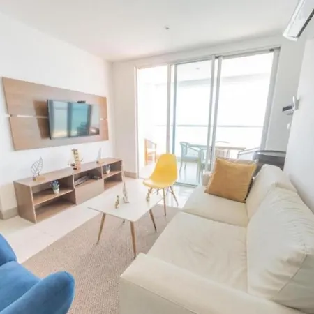 Apartamento Frente Al Mar En Bocagrande Cartagena